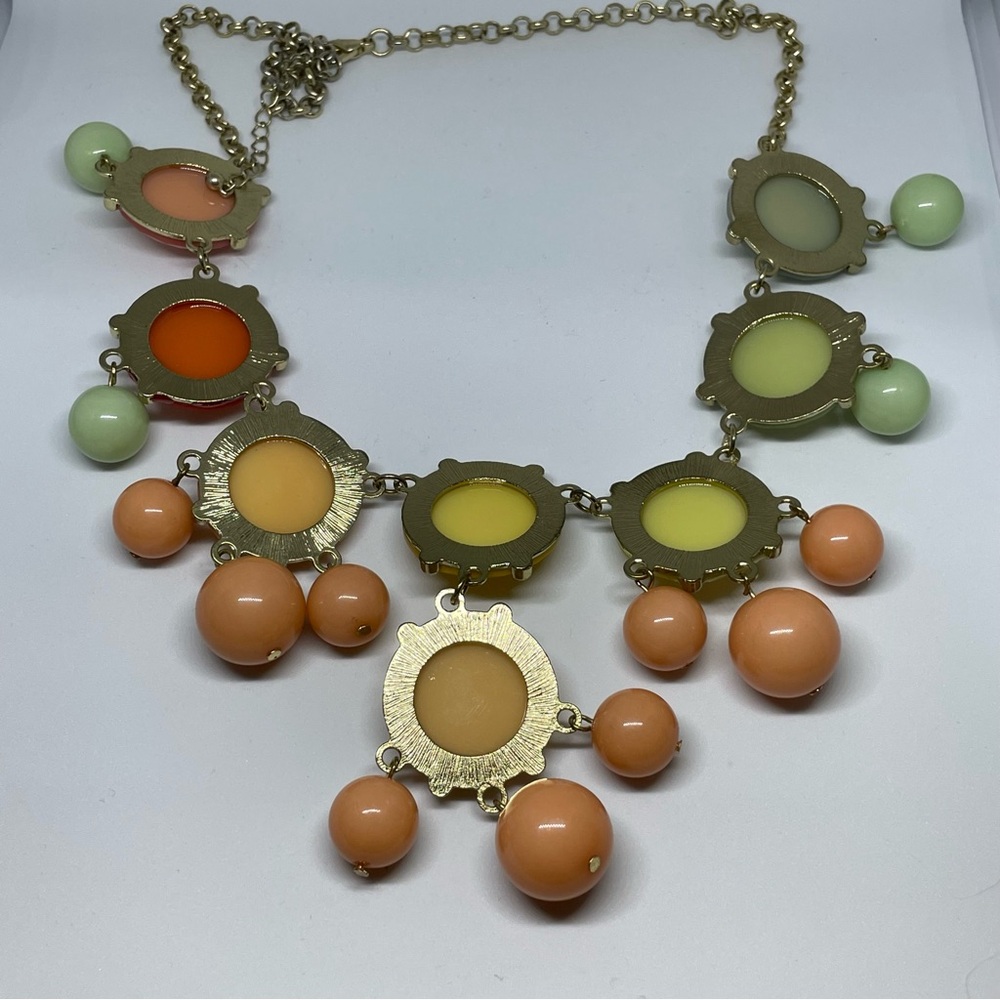 Colorful Statement Necklace - Picture 6 of 7